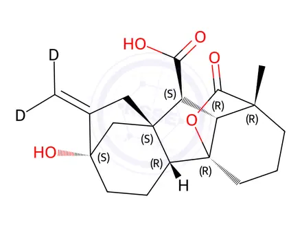 Chemical structure of Gibberellin Impurity 70