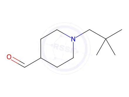 Chemical structure of 1-Neopentylpiperidine-4-carbaldehyde