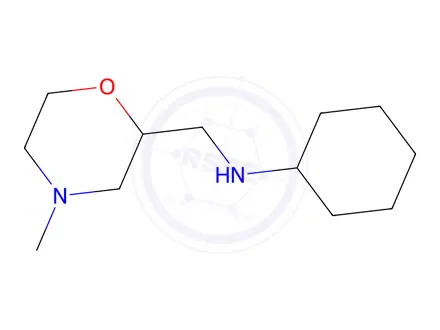 Chemical structure of n-((4-Methylmorpholin-2-yl)methyl)cyclohexanamine