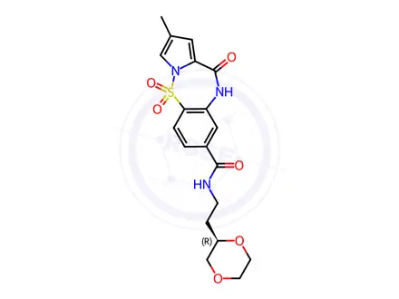 Chemical structure of Neracorvir Impurity 1