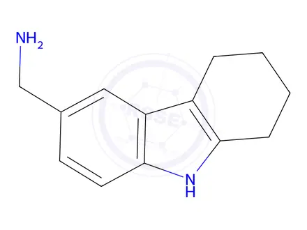 Chemical structure of (2,3,4,9-tetrahydro-1h-carbazol-6-yl)methanamine