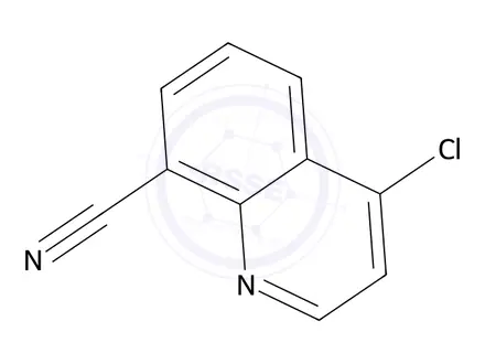 Chemical structure of 4-Chloroquinoline-8-carbonitrile