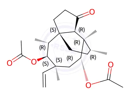 Chemical structure of Tiamulin Impurity 13 (Tiamulin EP Impurity M)