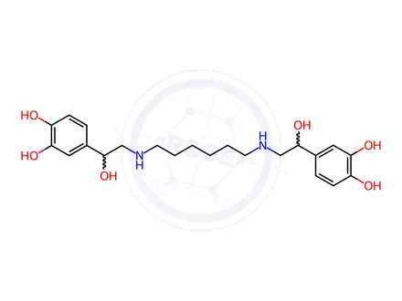 Chemical structure of Hexoprenaline