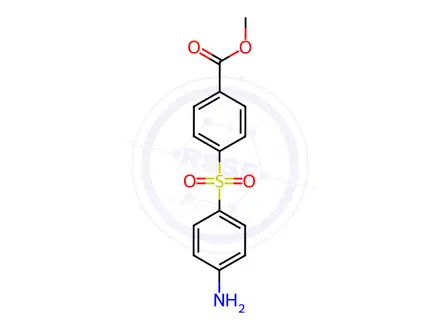 Chemical structure of 4-[(4-Aminophenyl)sulfonyl]benzoic acid methyl ester