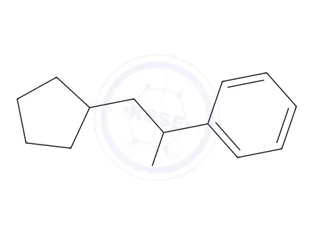 Chemical structure of 2-Cyclopentyl-1-phenylethan-1-amine