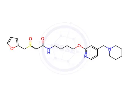 Chemical structure of Dihydro Lafutidine