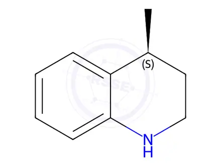 Chemical structure of (S)-4-methyl-1,2,3,4-tetrahydroquinoline