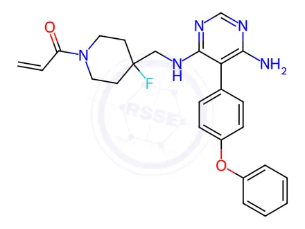Chemical structure of Evobrutinib Impurity 85