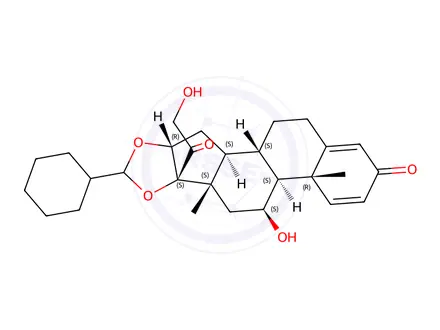 Chemical structure of Ciclesonide Impurity 3
