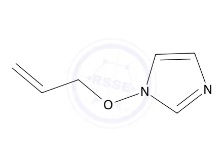 Chemical structure of 1-(Prop-2-en-1-yloxy)-1H-imidazole