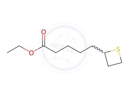 Chemical structure of Ethyl 5-(thietan-2-yl)pentanoate