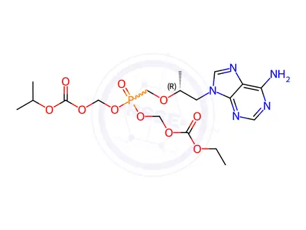 Chemical structure of Tenofovir Impurity G