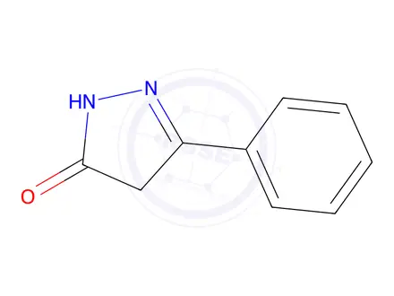 Chemical structure of 5-phenyl-2,4-dihydro-3H-pyrazol-3-one