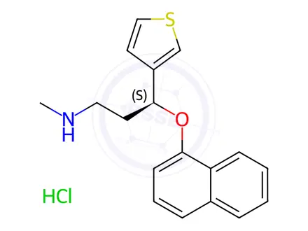 Chemical structure of Duloxetine EP Impurity F(Hydrochloride)