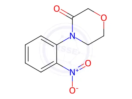 Chemical structure of Rivaroxaban Impurity 100