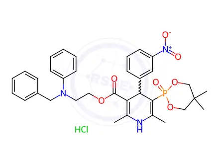 Chemical structure of Efonidipine Hydrochloride Monoethanolate