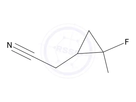 Chemical structure of 2-(2,2-difluorocyclopropyl)acetonitrile