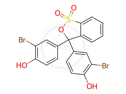 Chemical structure of Phenolsulfonphthalein Impurity 3 (Bromophenol Red)