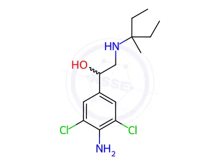 Chemical structure of Clenisopenterol Impurity 16