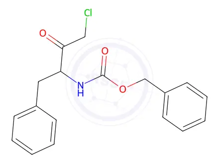 Chemical structure of ZPCK