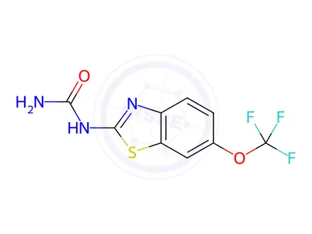 Chemical structure of Riluzolamide