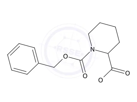 Chemical structure of 1-Benzyl 2-ethyl piperidine-1,2-dicarboxylate
