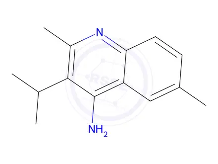 Chemical structure of 3-Isopropyl-2,6-dimethylquinolin-4-amine