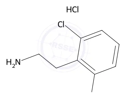 Chemical structure of 2-(2-Chloro-6-fluorophenyl)ethan-1-amine hydrochloride