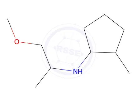 Chemical structure of n-(1-Methoxypropan-2-yl)-2-methylcyclopentan-1-amine