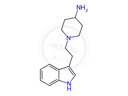 Chemical structure of 4-AMino-1-(2-indol-3-ylethyl)piperidine