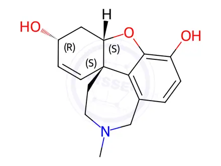 Chemical structure of O-Desmethyl Galantamine
