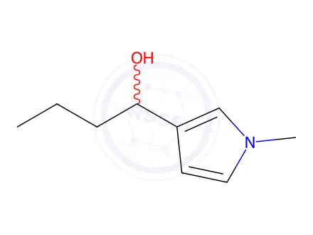 Chemical structure of 1-(1-Methyl-1H-pyrrol-3-yl)butan-1-ol