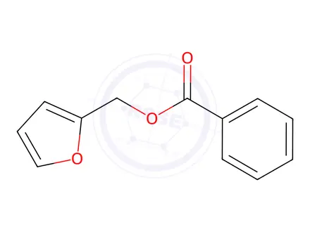 Chemical structure of 2-FURYLMETHYL BENZOATE