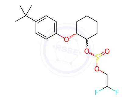 Chemical structure of Fluralaner Impurity 101