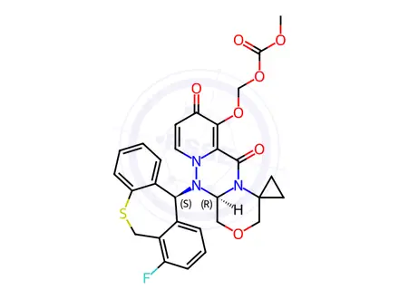 Chemical structure of Suraxavir Marboxil Impurity 63