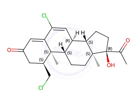 Chemical structure of Cyproterone Acetate Impurity 4