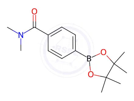 Chemical structure of 4-(N,N-Dimethylaminocarbonyl)phenylboronic acid, pinacol ester