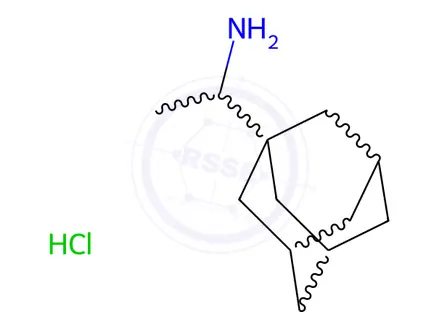 Chemical structure of Rimantadine Hydrochloride