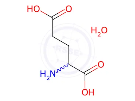 Chemical structure of Dl-Glutamic Acid Monohydrate
