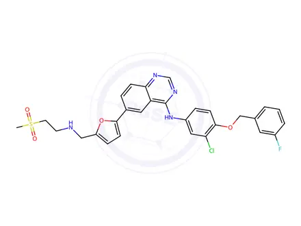Chemical structure of Lapatinib-d7 Ditosylate