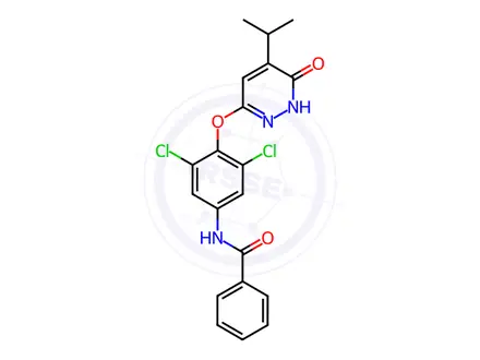 Chemical structure of Resmetirom Impurity 12