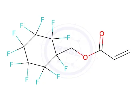 Chemical structure of Perfluorocyclohexylmethyl Acrylate