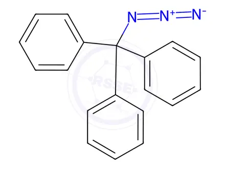 Chemical structure of Trityl Azide