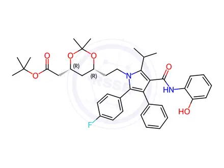 Chemical structure of Atorvastatin Calcium Impurity 202