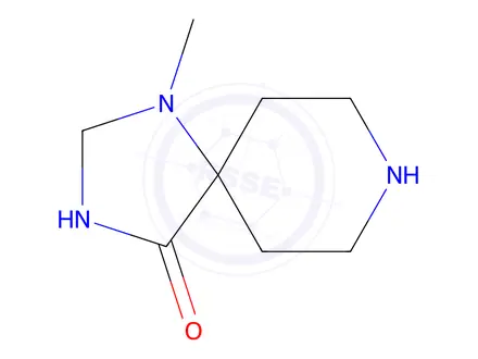 Chemical structure of 1-Methyl-1,3,8-triazaspiro[4.5]decan-4-one
