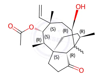 Chemical structure of Tiamulin Impurity 11 (Tiamulin EP Impurity K)