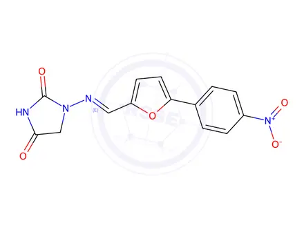 Chemical structure of Dantrolene (1163140)