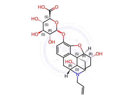 Chemical structure of Naloxol-3-Glucuronide