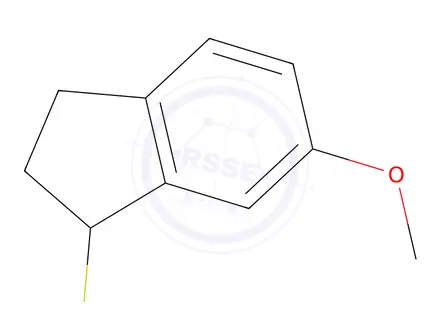 Chemical structure of 6-Methoxy-2,3-dihydro-1h-indene-1-thiol